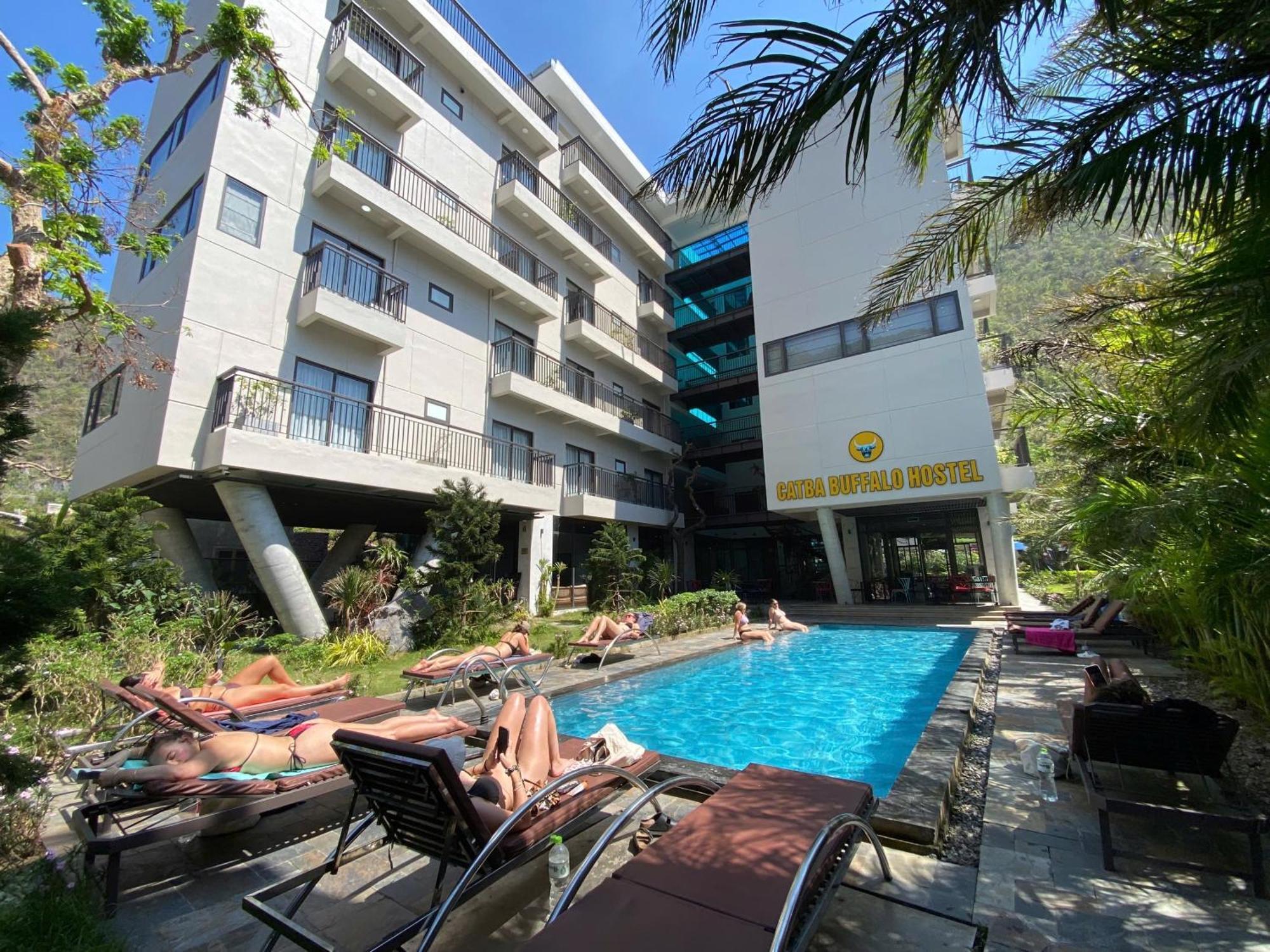 Catba Buffalo Hostel Xuan Dam Exterior photo