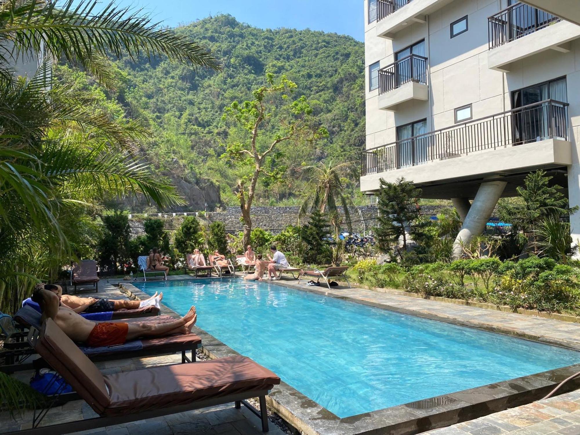 Catba Buffalo Hostel Xuan Dam Exterior photo